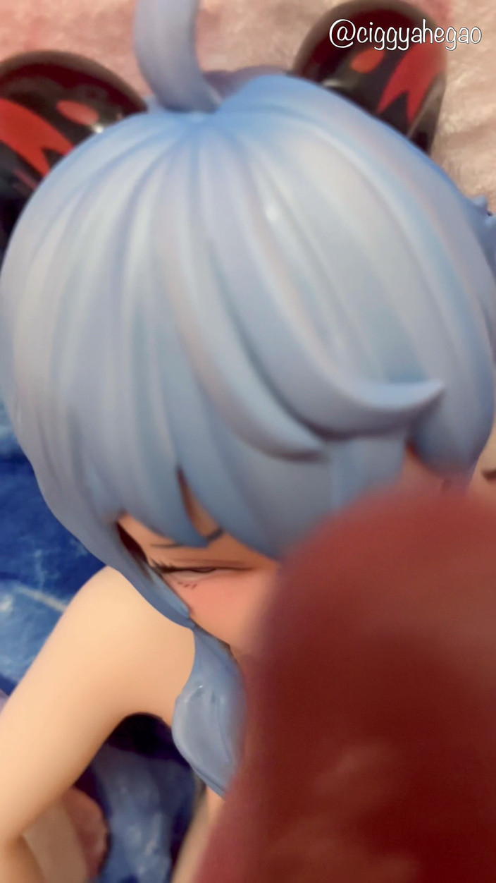 CiggyAhegao: 그녀의 얼굴에 사정할 때까지 자지를 짜내는 코코고트 가누! 65cm 미니 헨타이 섹스 인형 케멜리아스