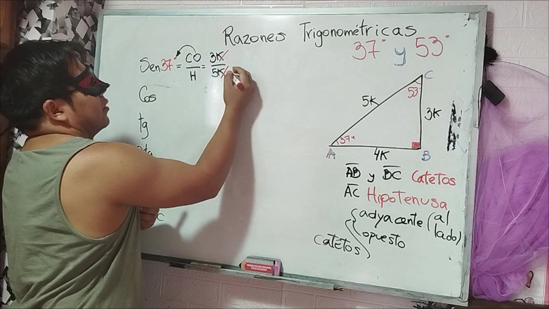 Rosaroja: 18 Trigonometrie: 37 hoek - trigonometrische verhoudingen