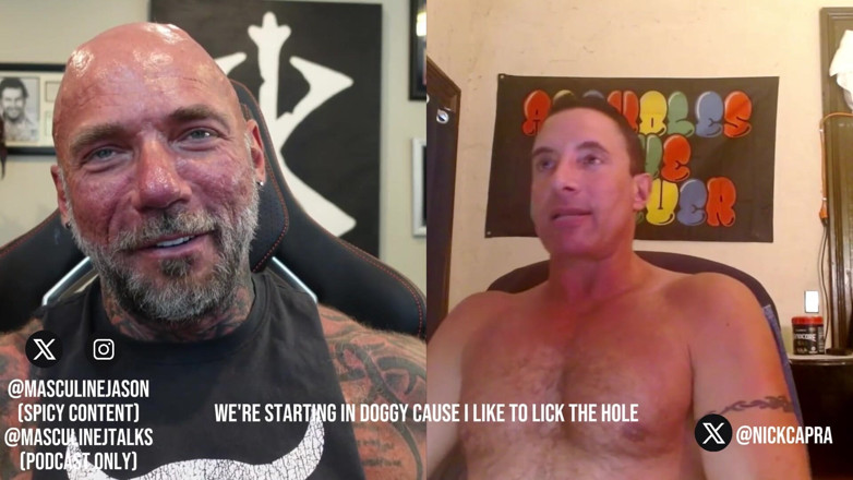 Raw and Uncensored with Masculine Jason: Porn Star Confessions - Nick Capra (episode 220)