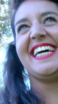 Carmina Ordena: Young Spanish Babe Carmina Ordena Peeing in the Garden