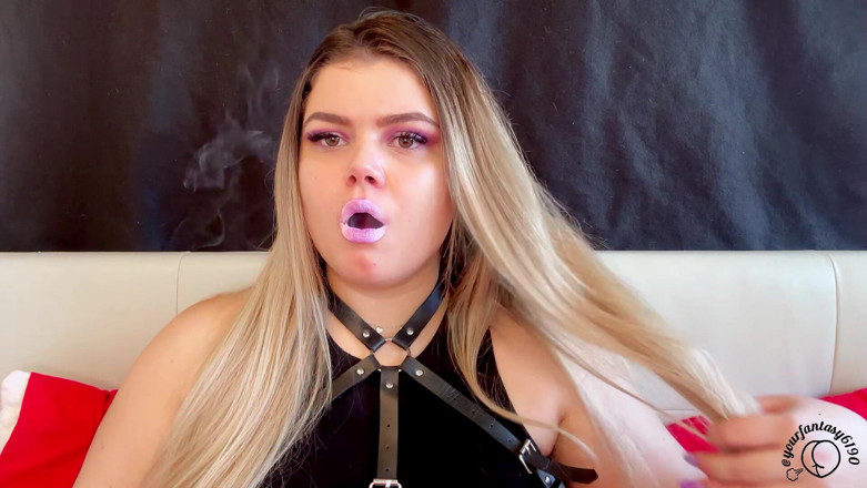 Your fantasy studio: Sexy Smoke with Pink Lips Hot Puff Fun