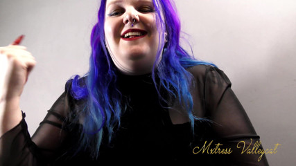 Mxtress Valleycat: Cum in your own mouth for me