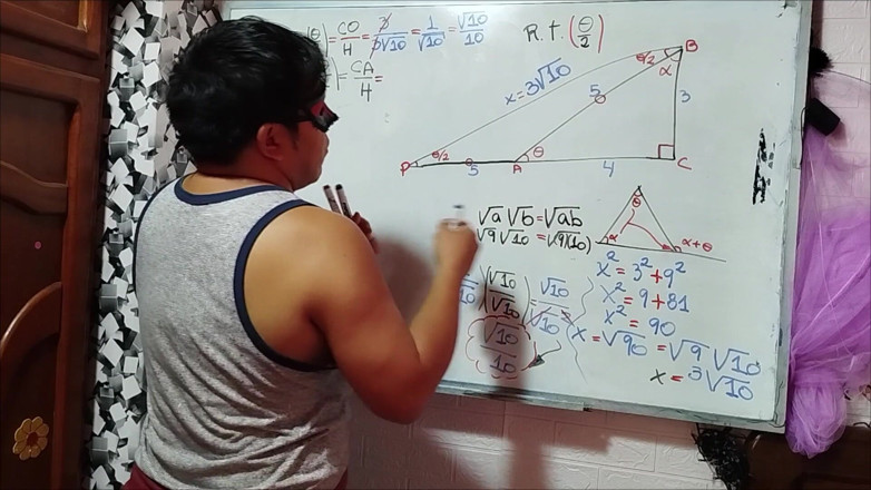Rosaroja: 19 Trigonometry: Separuh sudut (37/2) - Senaman