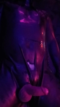 Cum in Rubber