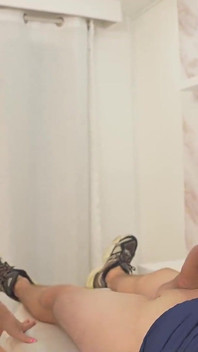Petite Brunette Karoling Rides the Huge Dick of Her Doctor Because She Feels Sick