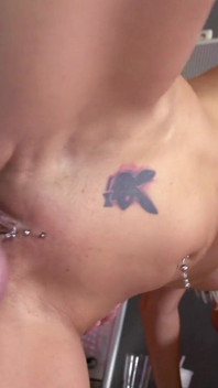 Lovely mature pleasured with threesome double penetration fuck