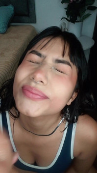 Your Delicious Cock Touching My Face