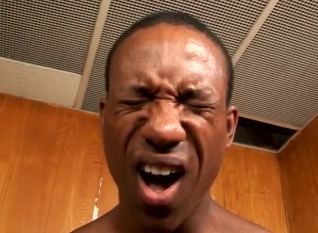 Black Jass: His big slut taking huge cock and making him cum