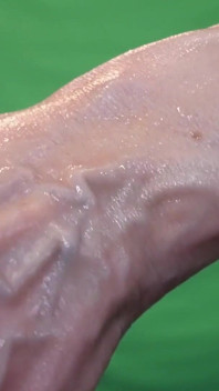 Rebecca Diamante's Big Hands Veins