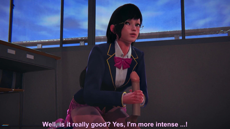 Waifu club 3D: DVA te branle la bite dans la salle de classe