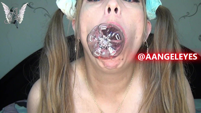 Angel eyes studio: 새로운 도전!! 가세오사로 가득 찬 큰 콘돔