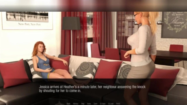 3DXXXTEEN2 Cartoon: Le week-end flirtant de Jessica. Dessin animé porno en 3D, sexe