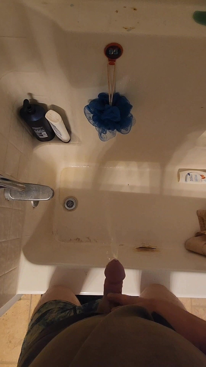 Djk31314: Pissen in die wanne.