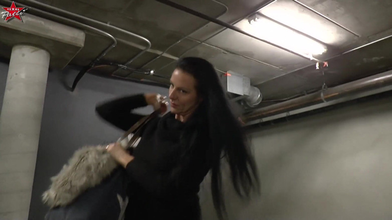 Texas Patti: German MILF - Outdoor Blowjob in a Parking Garage
