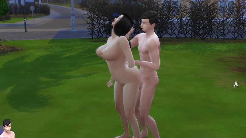 Nyibukai: The Sims sex med stora bröst flickvän