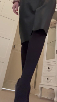 Green Dress Striptease