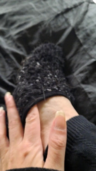 Foot Peek-a-boo