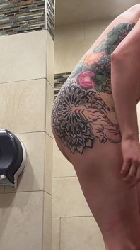 Dickflash Truck Stop Shower Adventure Part 1 Cumshot After Destroying Pussy by 9 Inch Truck Driver's Big Dick. Truck Stop Shower