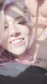 POV - Lovers Enjoying Sensual Sunset Together