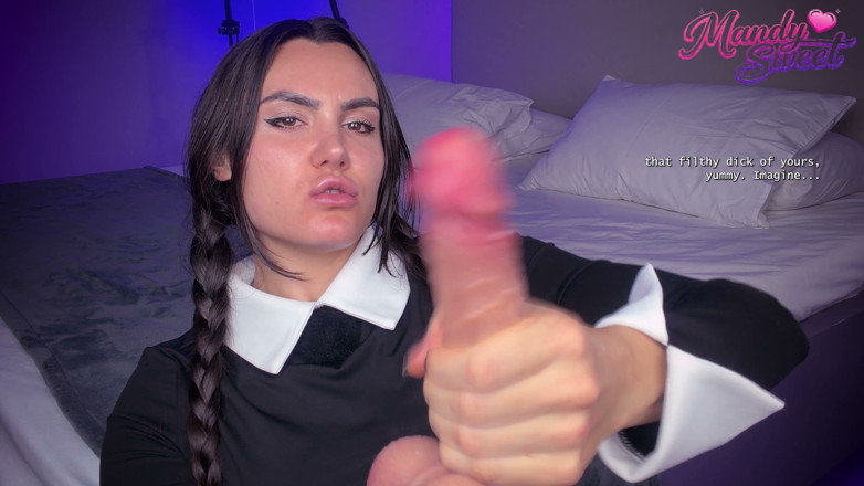 Mandy Sweet studio: Guided Handjob Wednesday Знает, Как Быть Злой, И Вы Подчиняетесь! Хорошо?