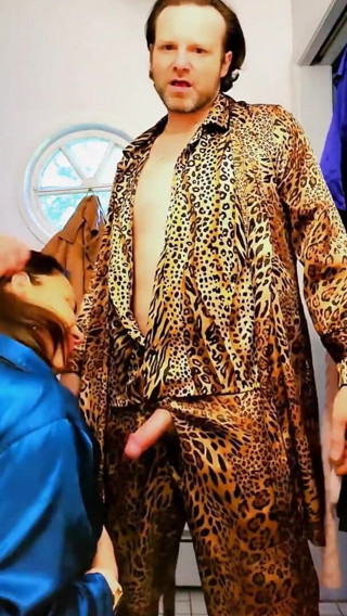 Satin Fetish King: Satin tôn sùng máy bay bà già ngon lành bú...