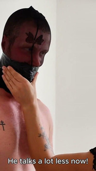 A Painter Too Curious: Mummified & Jerked off with My Socks - Mistress Julia
