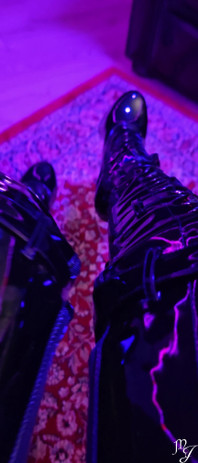 My New Pair of Thigh-high Boots - Mistress Julia