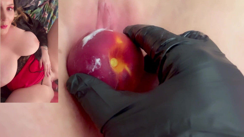 MissFFW: BBW blir persika fylld i hennes fitta