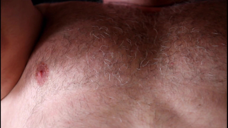 Gaybear1966: 큰 뱃속의 게이 곰 새아빠 덩어리 근육 곰 운동과 마사지. 흑인 대물 자지에게 따먹히는 밀프