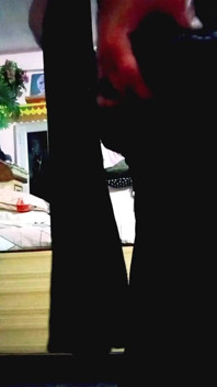 Indian Gay Crossdresser Gaurisissy Pressing Her Big Boobs in Balck Saree XXX Sex