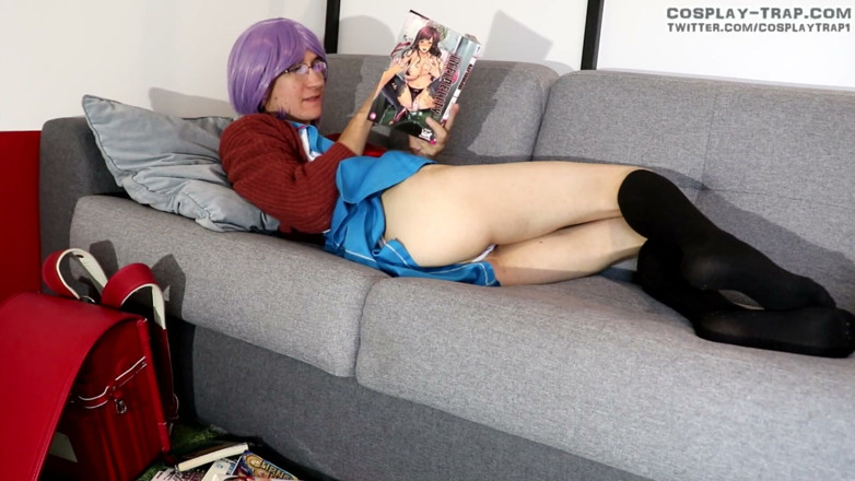 RosalinaxGirl: Travesti kostümlü Nagato tahrik oluyor