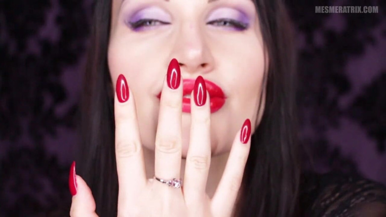 Lady Mesmeratrix Official: Hipnotizantes unhas vermelhas