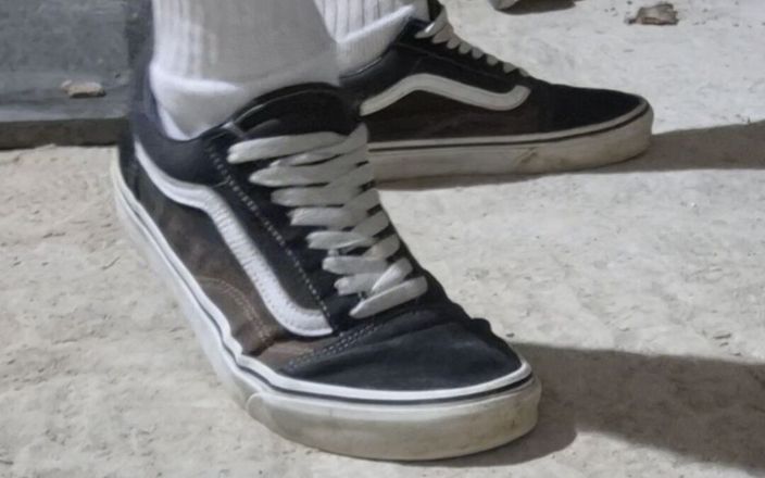 Vans play: Komp. av min lek med mig skåpbilar skor