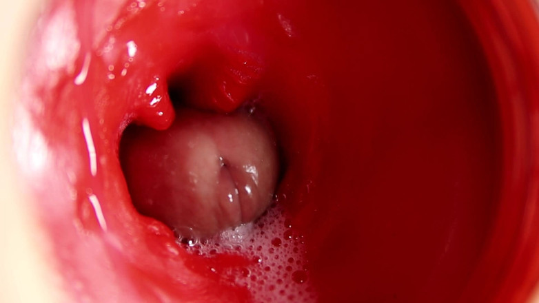 SEXY_GUYBEST: Cameră în interiorul pizdei: spermă puternică în pizdă! Cel mai bun asmr...