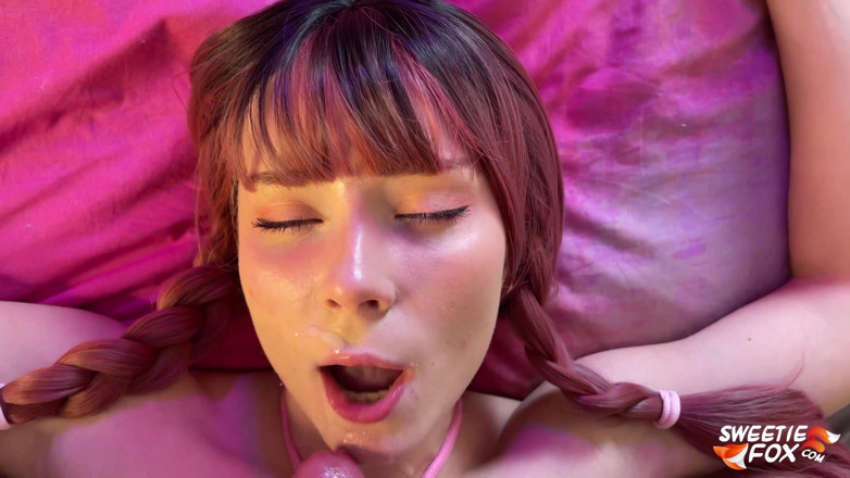 Sweetie Fox: Sweet girl sucks dick and hard rough sex to facial...
