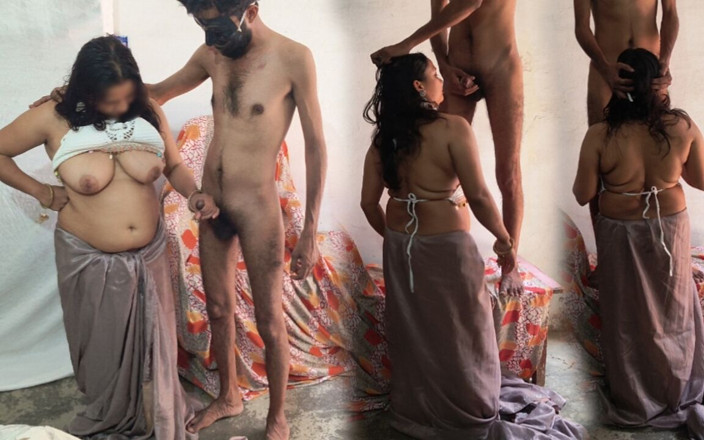 Happyhome: Tante seksi india dengan toket besar lagi asik ngentot romantis...