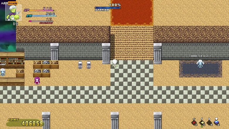 LewdArcade: Dragon Boll z Zanj parodie sexspiel - super schlampe z Turnier 02...