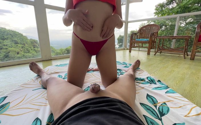 AshleyLevi: Tonåring Pinay morgontur utomhus