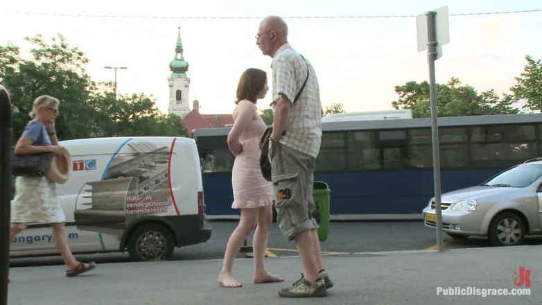 Public Disgrace by Kink: Sandra Romain Is Back in Action Dominating an Unsuspecting British...