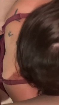 The Slut Sucked Me Hot Until She Emptied My Sack and My Milk