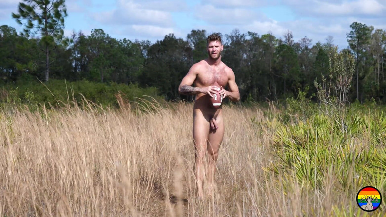 HomoStag: Naakte buitenseks jocks gaan op een sperma-picknick