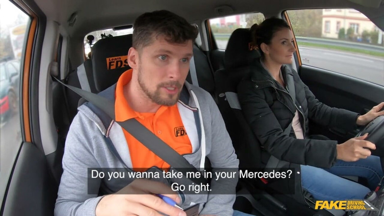 Fake Driving School: Fake Driving School - Suck a Cock Live Tictok Challenge