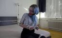 Restricting Ropes: Luna Grey - секретарша с кляпом-шариком во рту