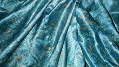 Satin And Silky: Saténové hedvábné honění porno - Mrdka na saténové hedvábné zelené tisk...