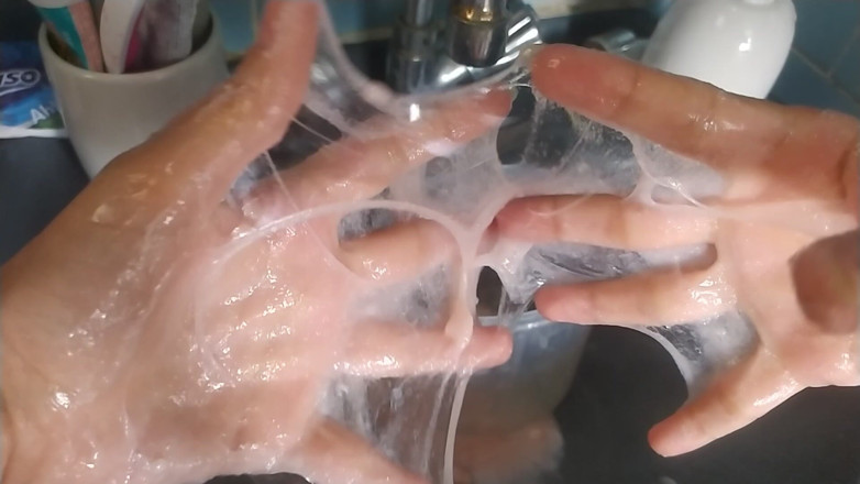 Ms Candy Bunny: Messy Soap Slime on My Hands