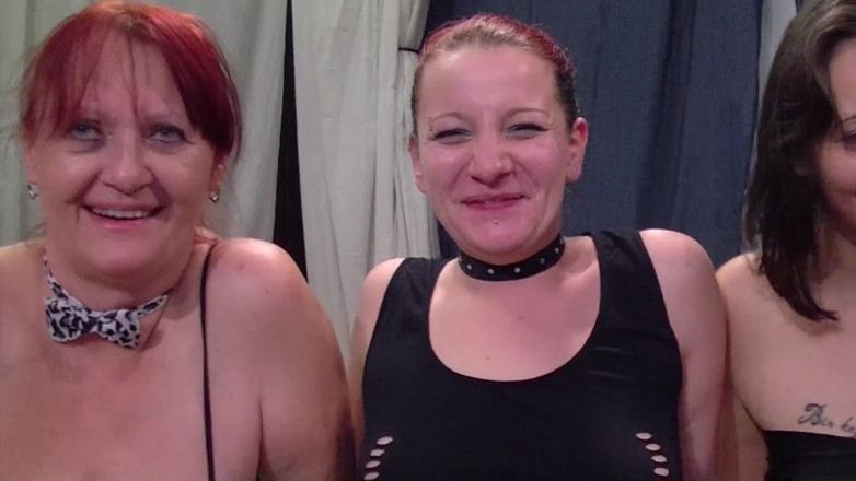 Fickparty: Trois filles sexy font un gangbang