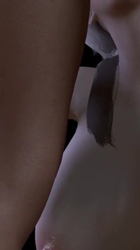 Mamă sexy asiatică blondă 3D goală țâțele uriașe naturale