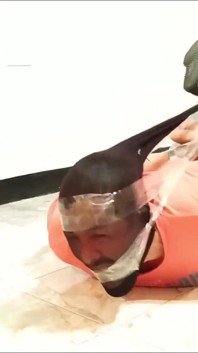 Becoming the Latina Trio's Pantyhosed Bondage Boy-toy