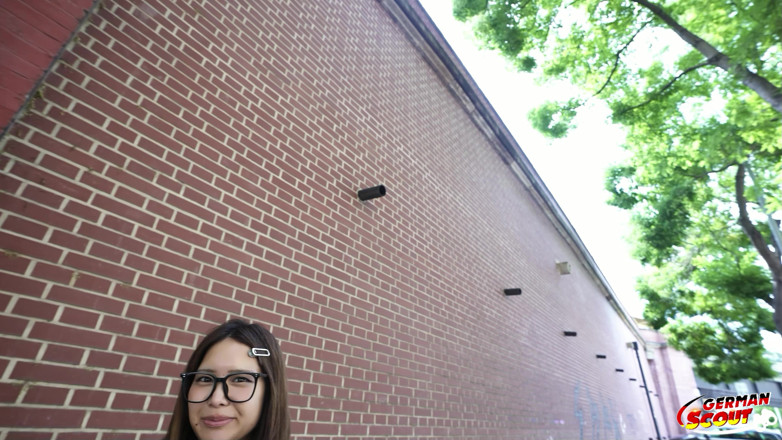 German Scout: German Scout - Tiny Shy Asian Girl Krys Sunshine Pick up...