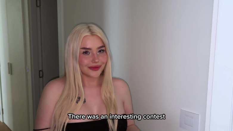 Blondessa: My stepsister came home after the party to have sex.